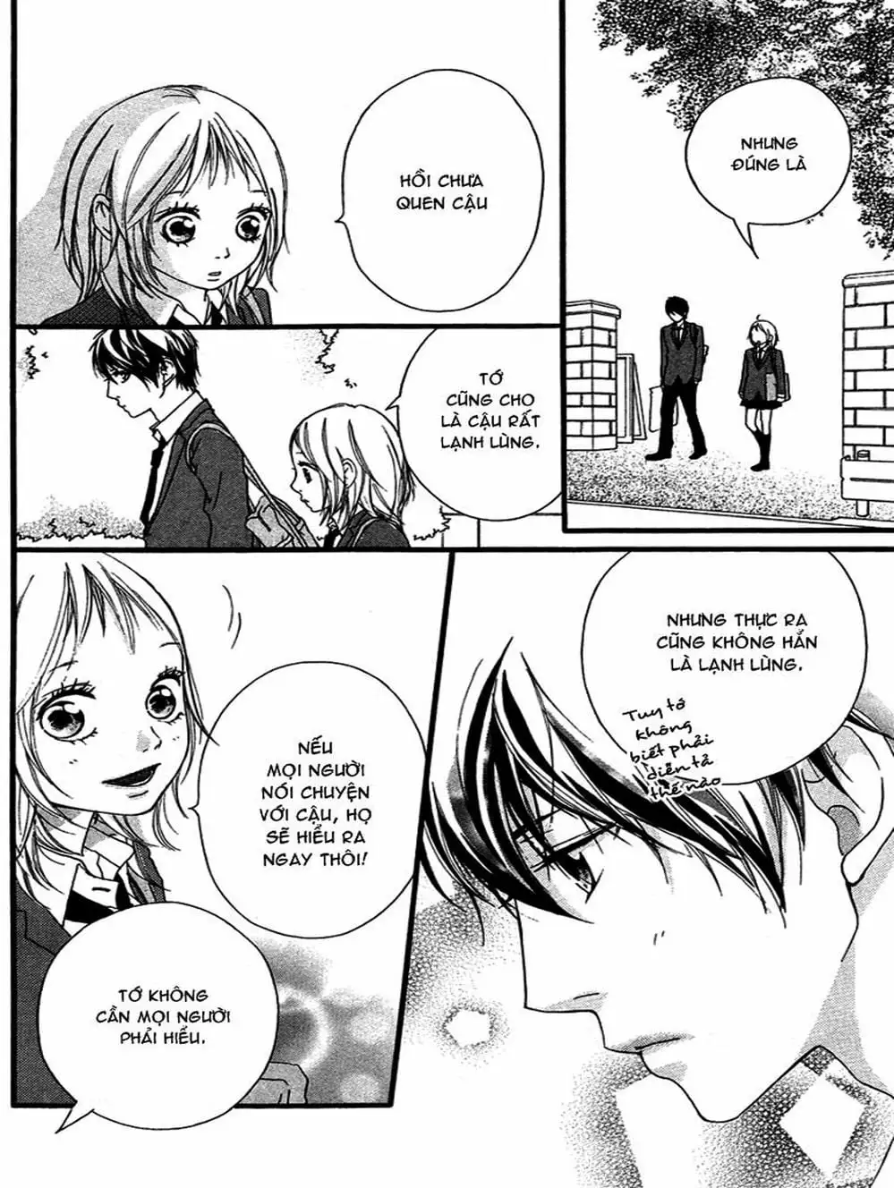 Truyện Tranh Tình Yêu Lấp Lánh - Strobe Edge trang 5