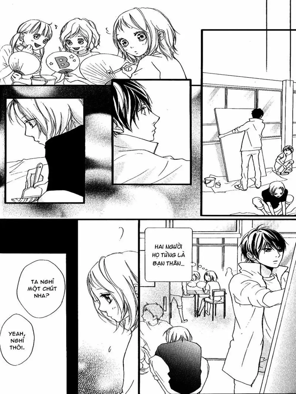 Truyện Tranh Tình Yêu Lấp Lánh - Strobe Edge trang 5