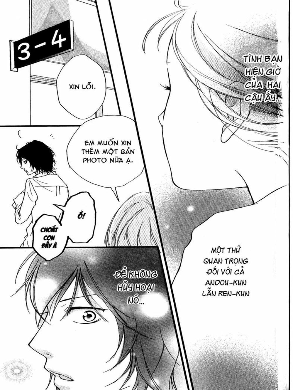 Truyện Tranh Tình Yêu Lấp Lánh - Strobe Edge trang 5