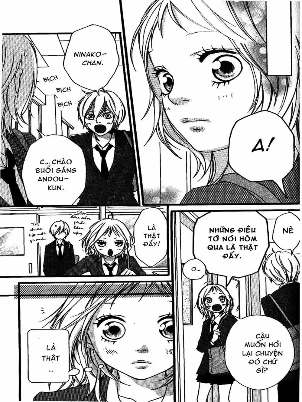 Truyện Tranh Tình Yêu Lấp Lánh - Strobe Edge trang 5