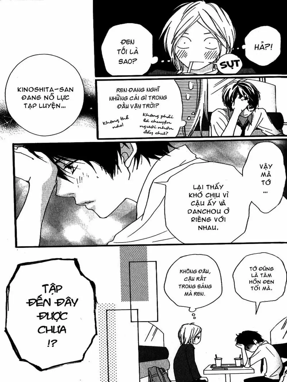 Truyện Tranh Tình Yêu Lấp Lánh - Strobe Edge trang 5