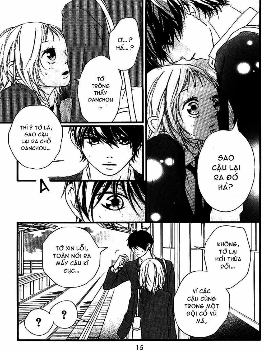 Truyện Tranh Tình Yêu Lấp Lánh - Strobe Edge trang 5