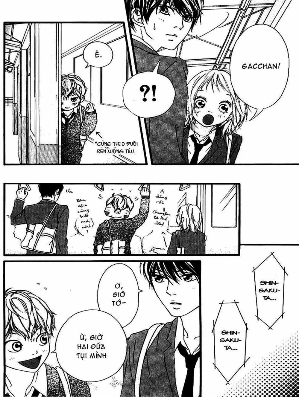 Truyện Tranh Tình Yêu Lấp Lánh - Strobe Edge trang 5