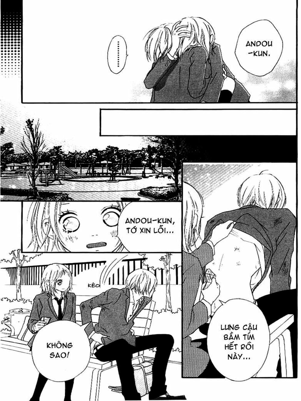 Truyện Tranh Tình Yêu Lấp Lánh - Strobe Edge trang 5