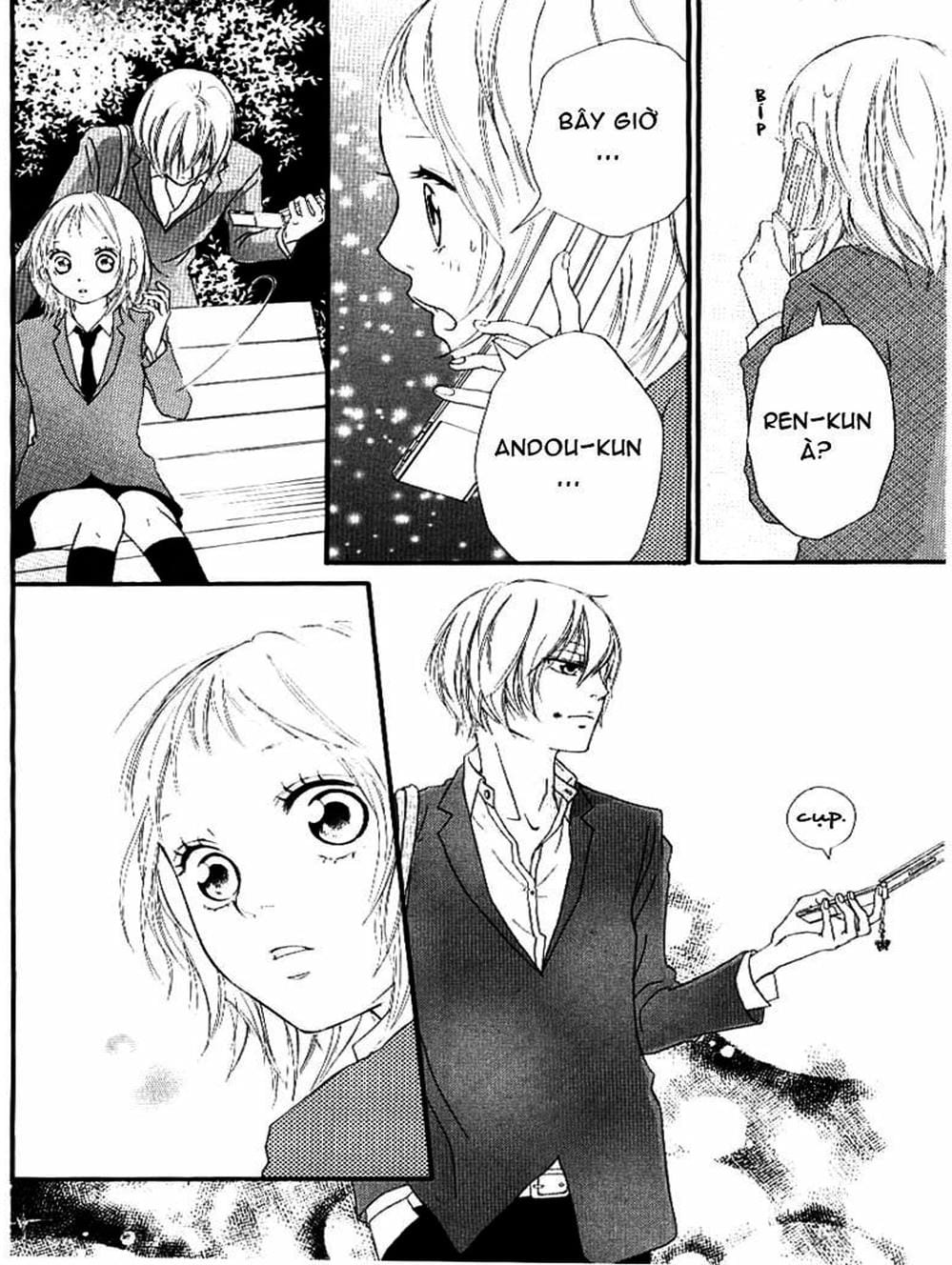 Truyện Tranh Tình Yêu Lấp Lánh - Strobe Edge trang 5
