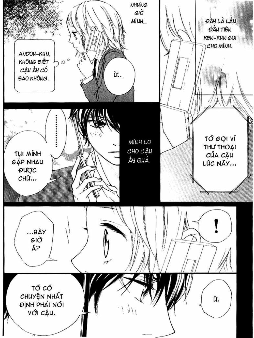 Truyện Tranh Tình Yêu Lấp Lánh - Strobe Edge trang 5