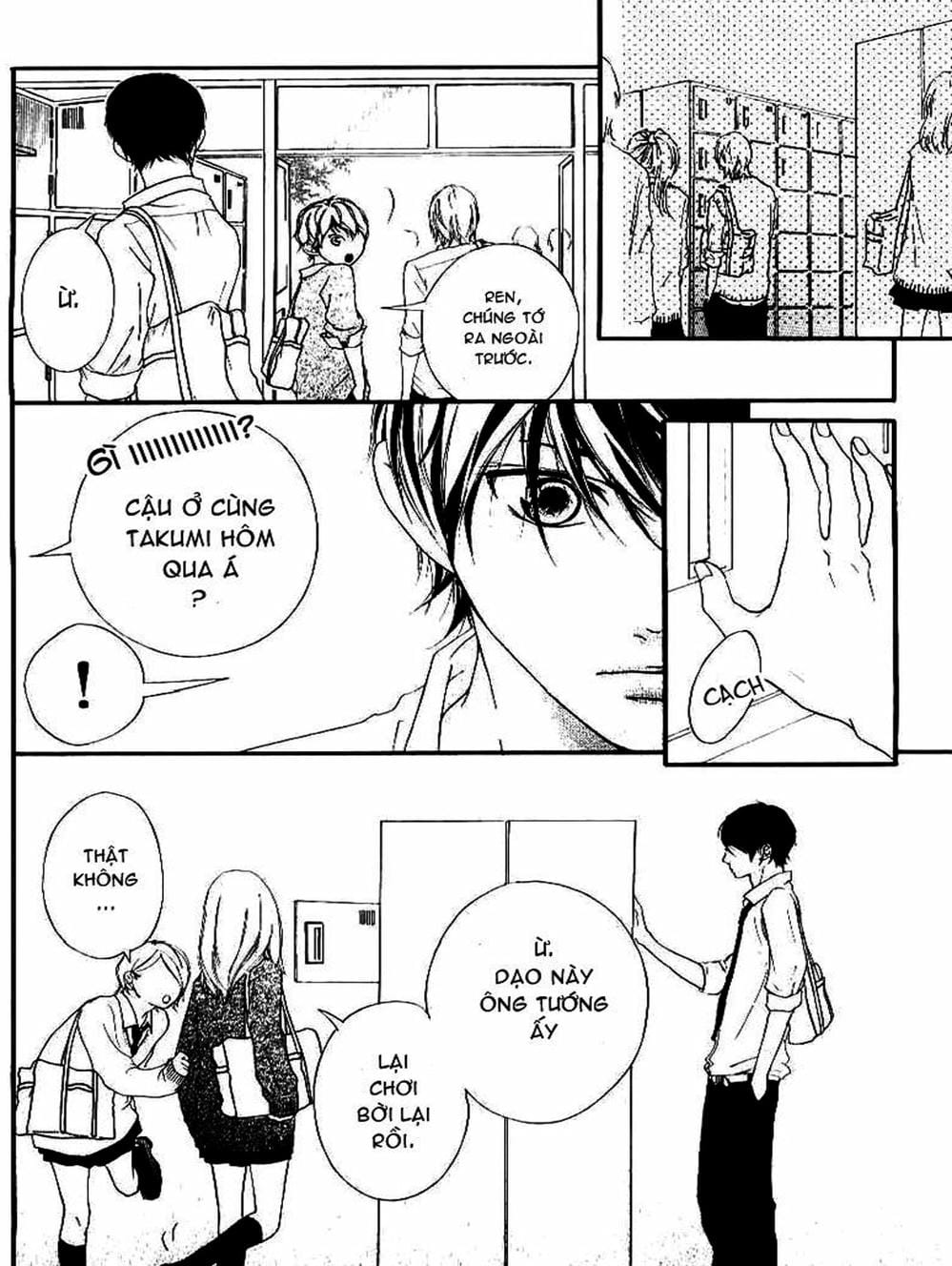 Truyện Tranh Tình Yêu Lấp Lánh - Strobe Edge trang 5