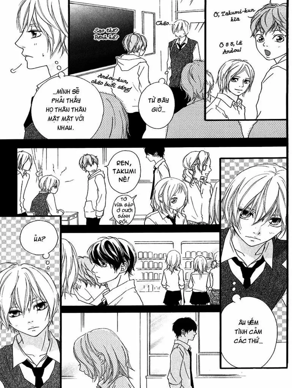 Truyện Tranh Tình Yêu Lấp Lánh - Strobe Edge trang 5