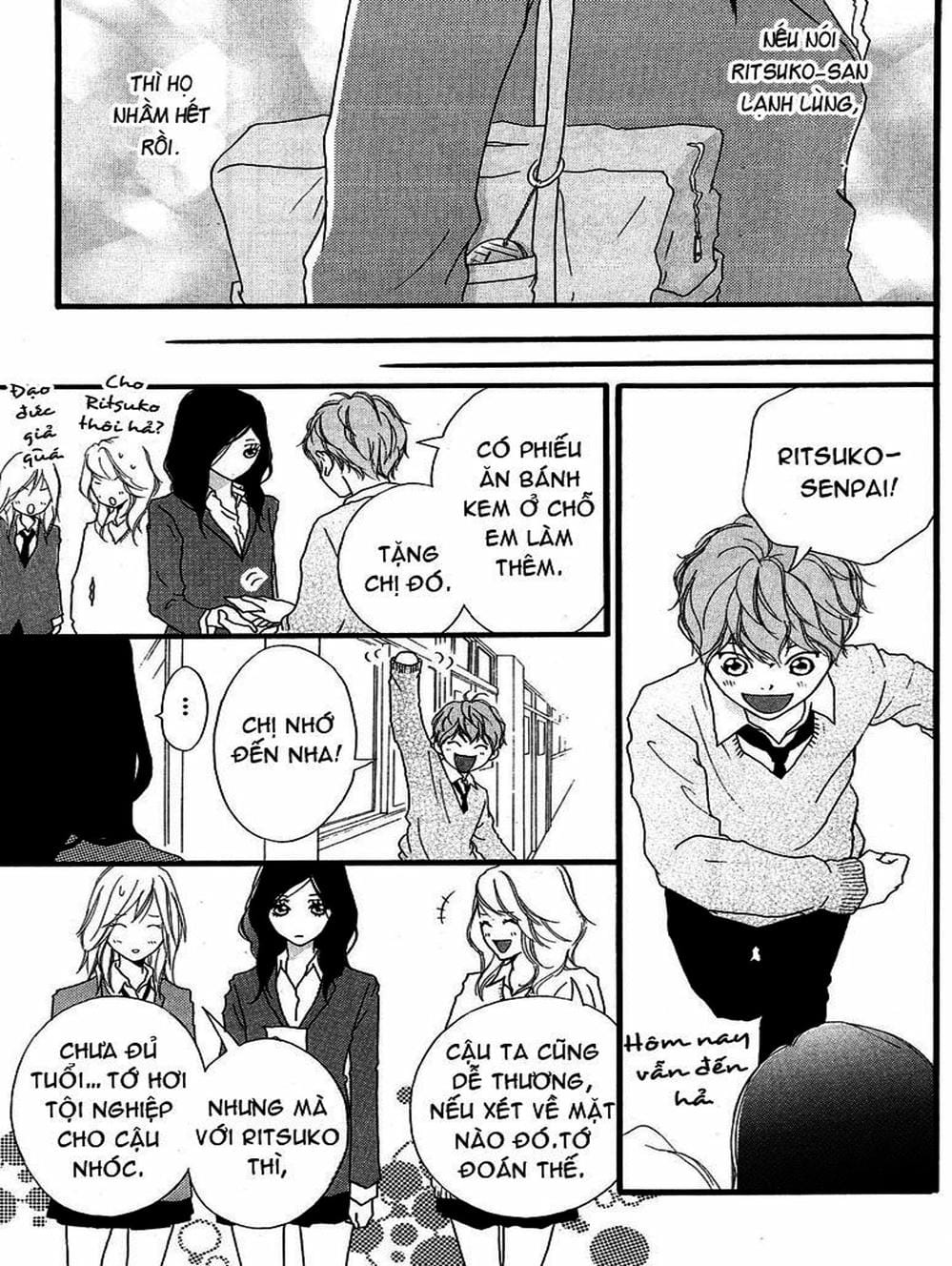 Truyện Tranh Tình Yêu Lấp Lánh - Strobe Edge trang 5