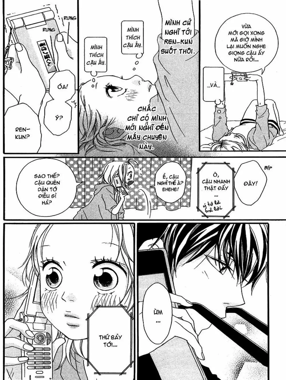 Truyện Tranh Tình Yêu Lấp Lánh - Strobe Edge trang 5