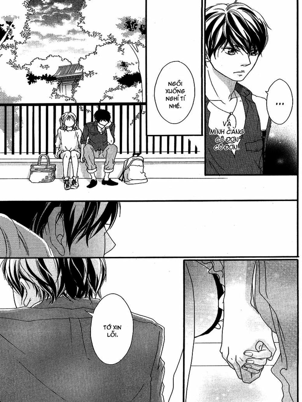 Truyện Tranh Tình Yêu Lấp Lánh - Strobe Edge trang 5