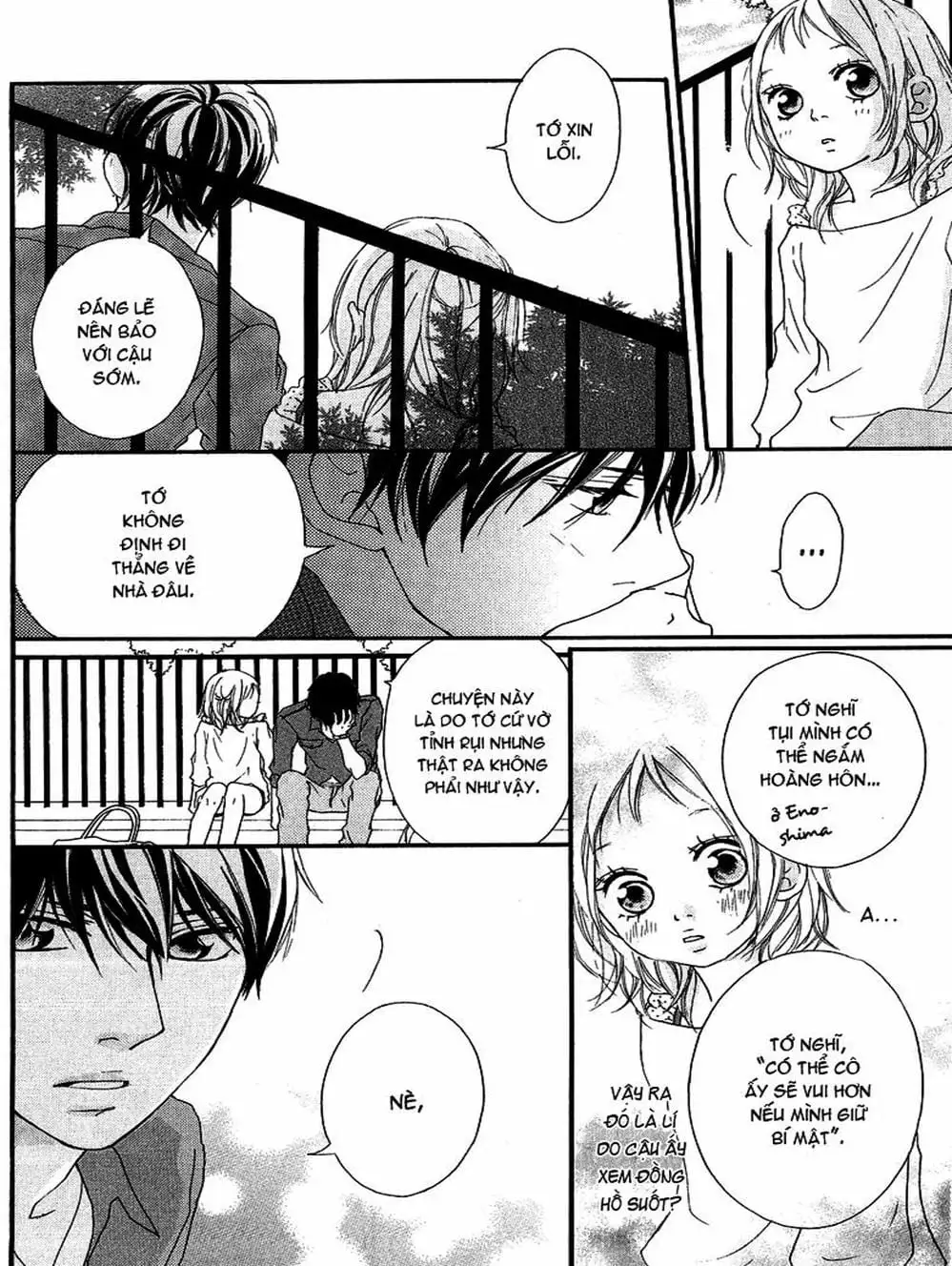 Truyện Tranh Tình Yêu Lấp Lánh - Strobe Edge trang 5