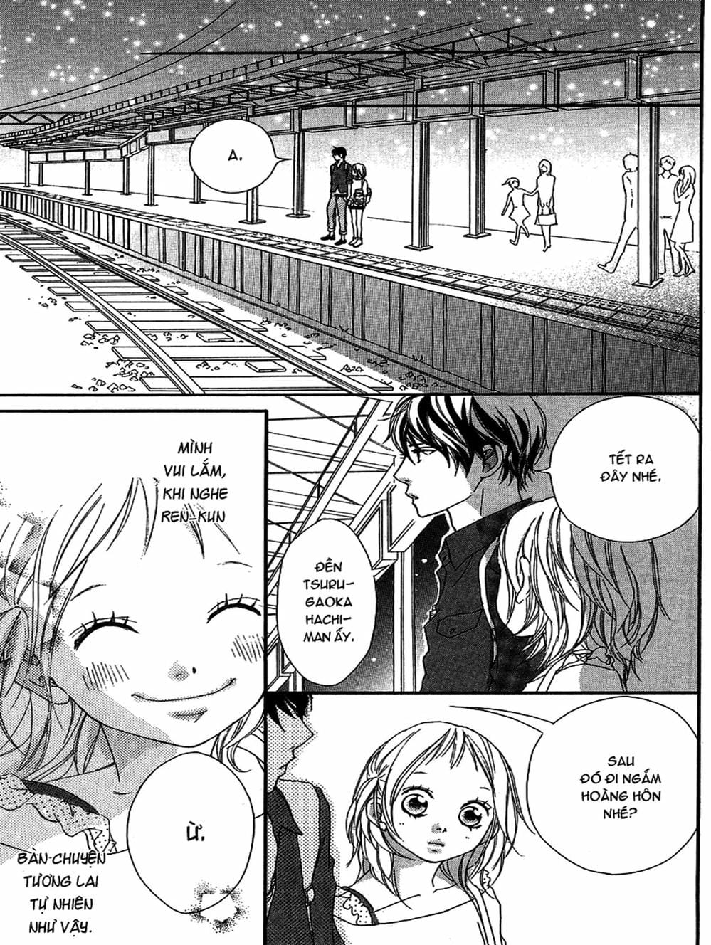 Truyện Tranh Tình Yêu Lấp Lánh - Strobe Edge trang 5