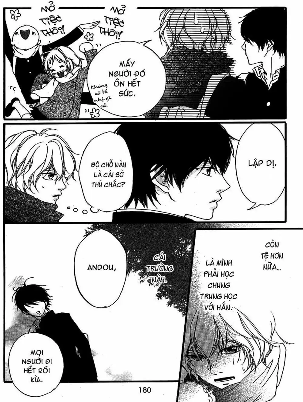 Truyện Tranh Tình Yêu Lấp Lánh - Strobe Edge trang 5