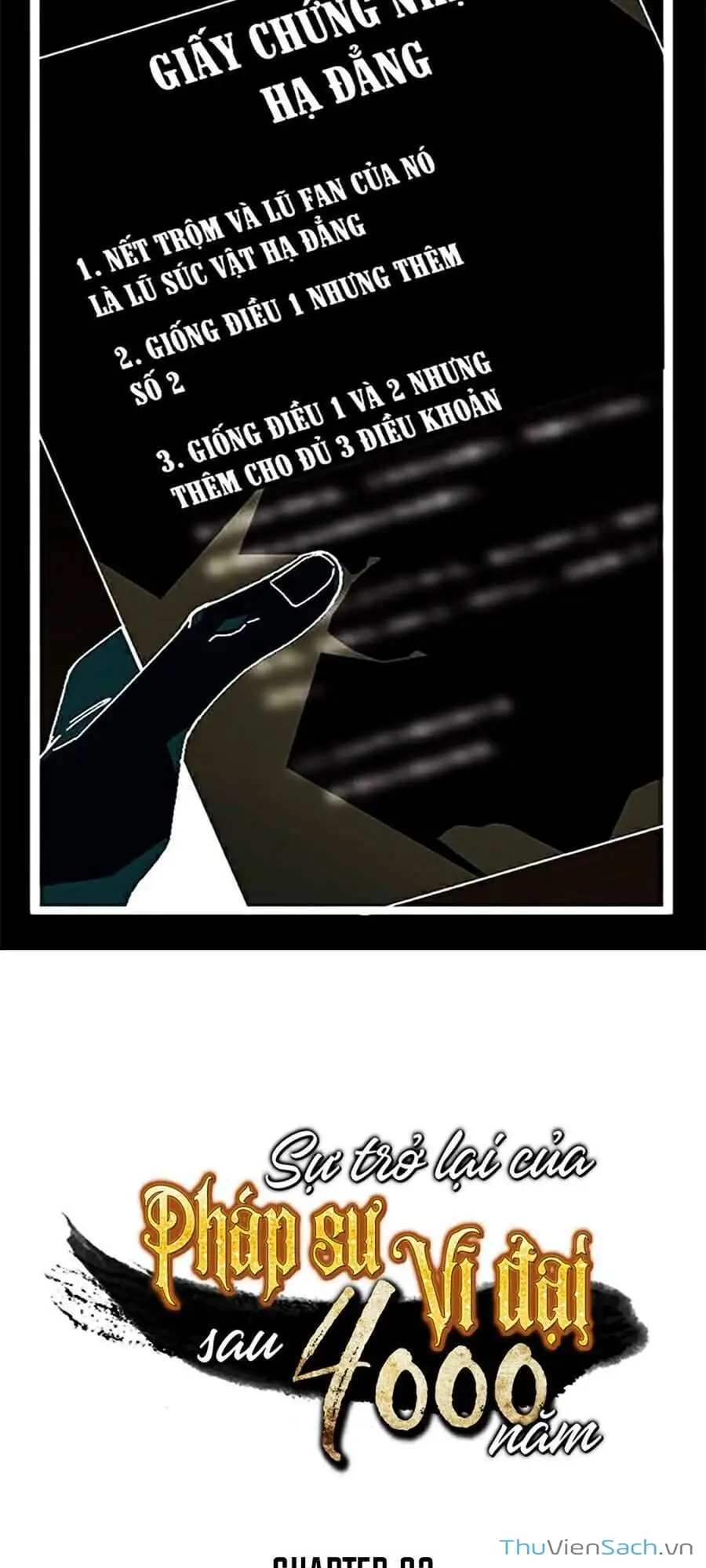 Truyện Tranh Sự Trở Lại Của Pháp Sư Vĩ Đại Sau 4000 Năm trang 5