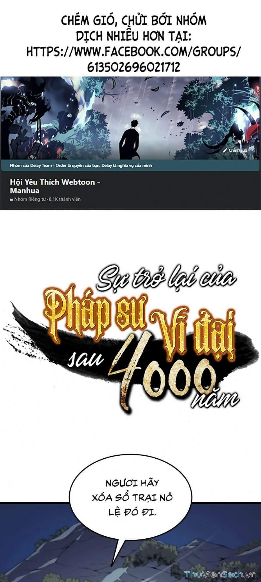 Truyện Tranh Sự Trở Lại Của Pháp Sư Vĩ Đại Sau 4000 Năm trang 5