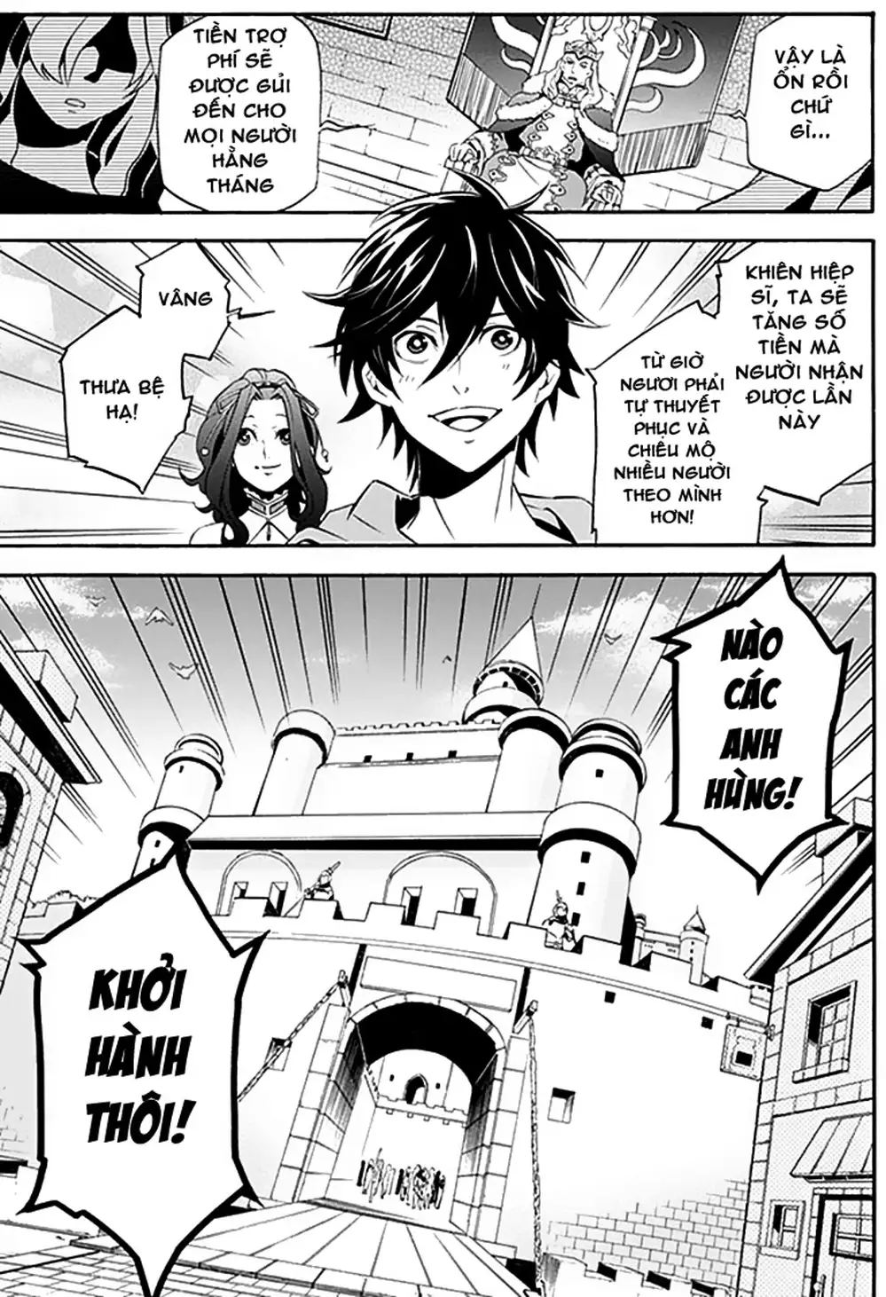Truyện Tranh Sự Trỗi Dậy Của Anh Hùng Khiên trang 6