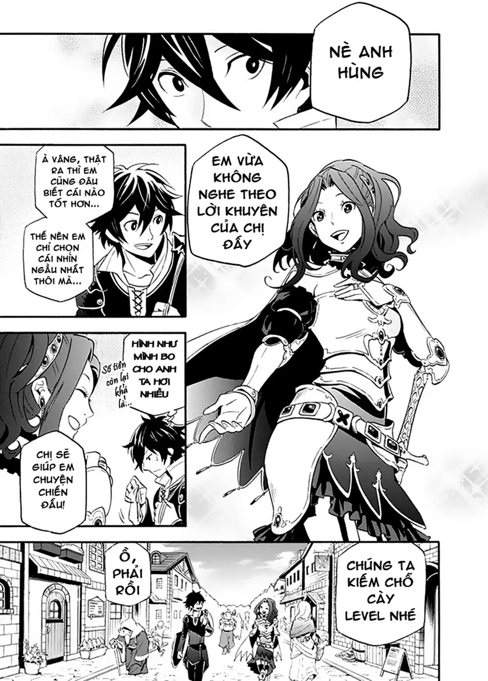 Truyện Tranh Sự Trỗi Dậy Của Anh Hùng Khiên trang 6