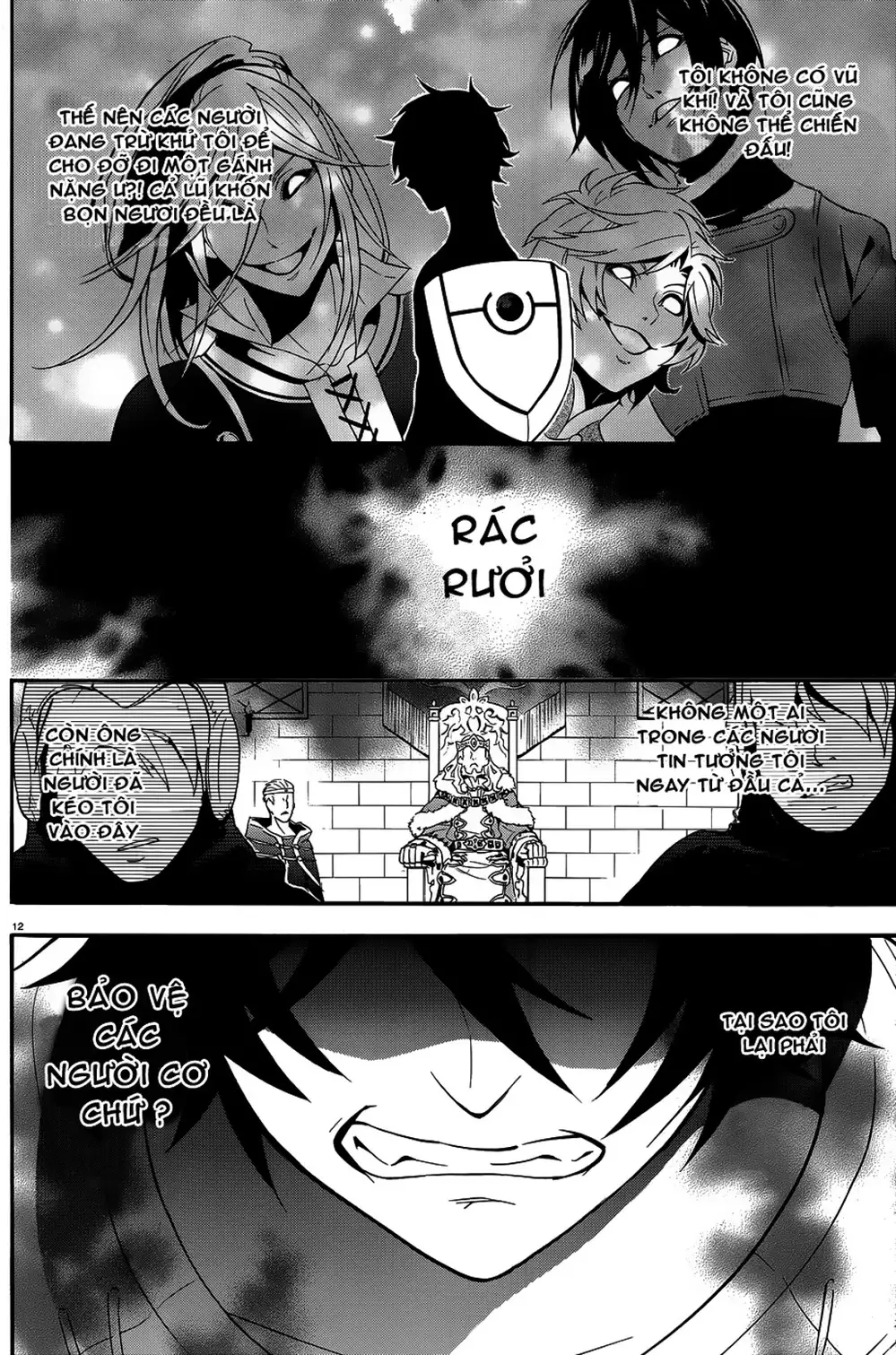 Truyện Tranh Sự Trỗi Dậy Của Anh Hùng Khiên trang 6