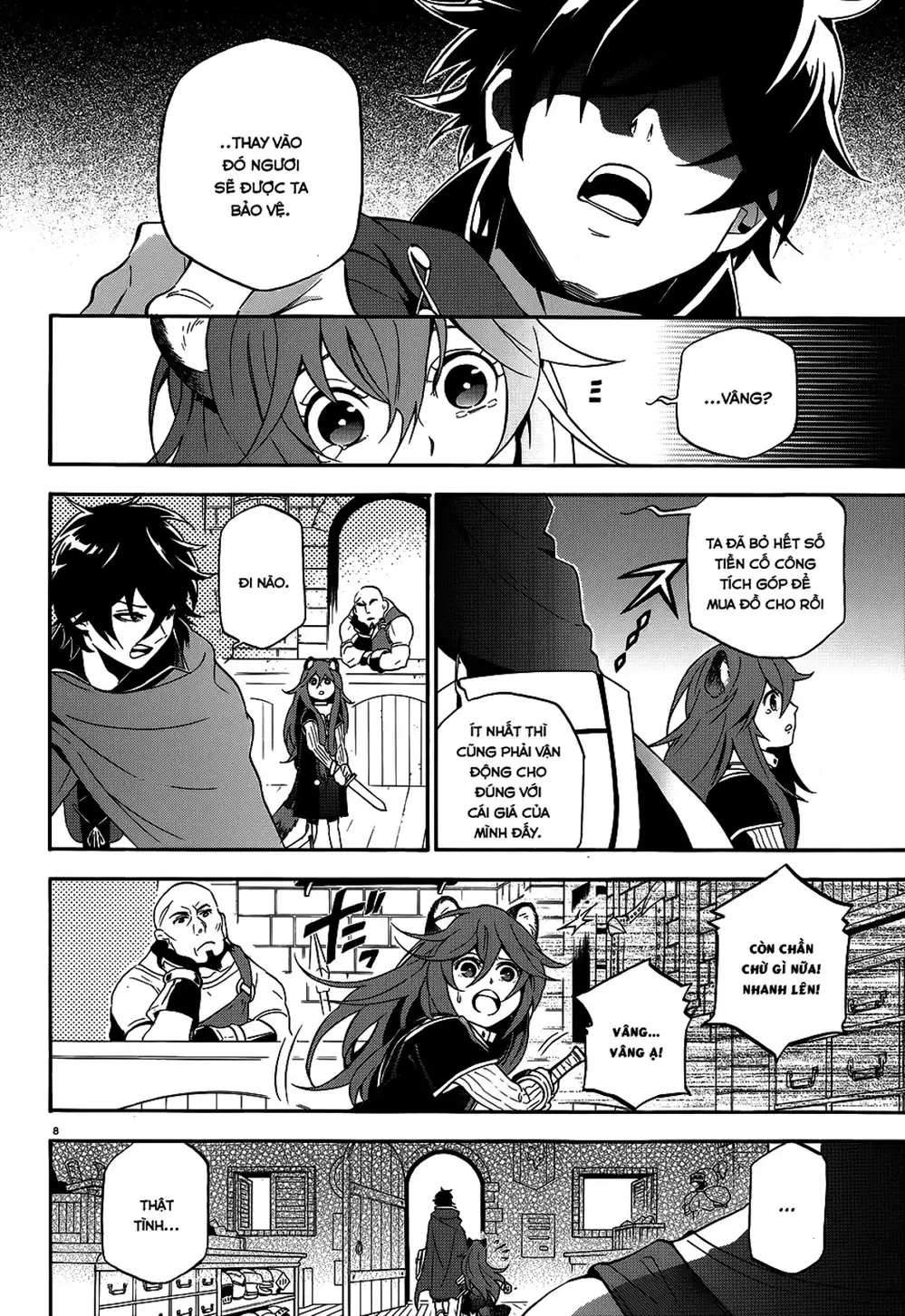 Truyện Tranh Sự Trỗi Dậy Của Anh Hùng Khiên trang 6