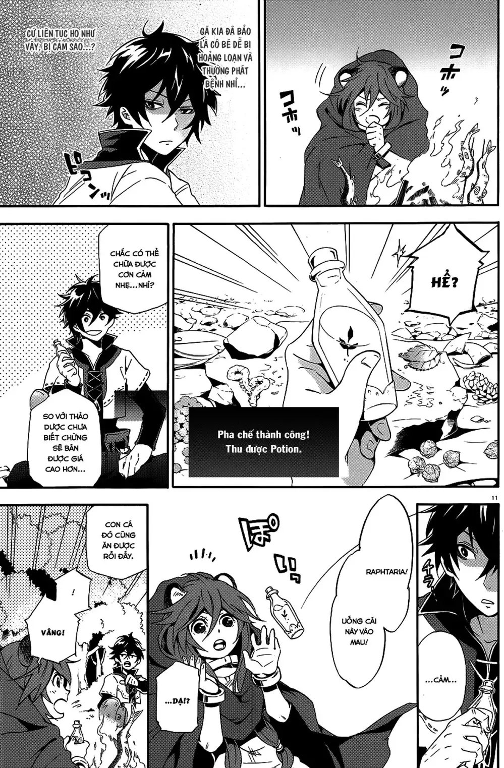 Truyện Tranh Sự Trỗi Dậy Của Anh Hùng Khiên trang 6