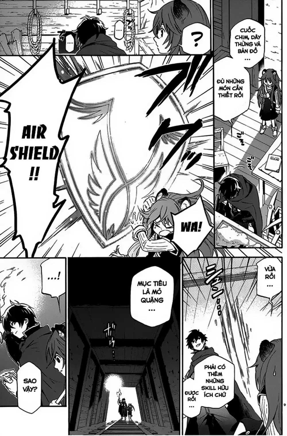 Truyện Tranh Sự Trỗi Dậy Của Anh Hùng Khiên trang 6
