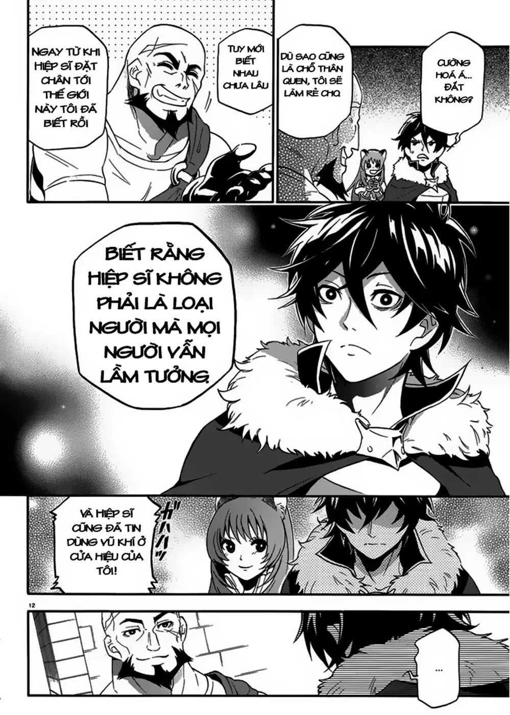 Truyện Tranh Sự Trỗi Dậy Của Anh Hùng Khiên trang 6