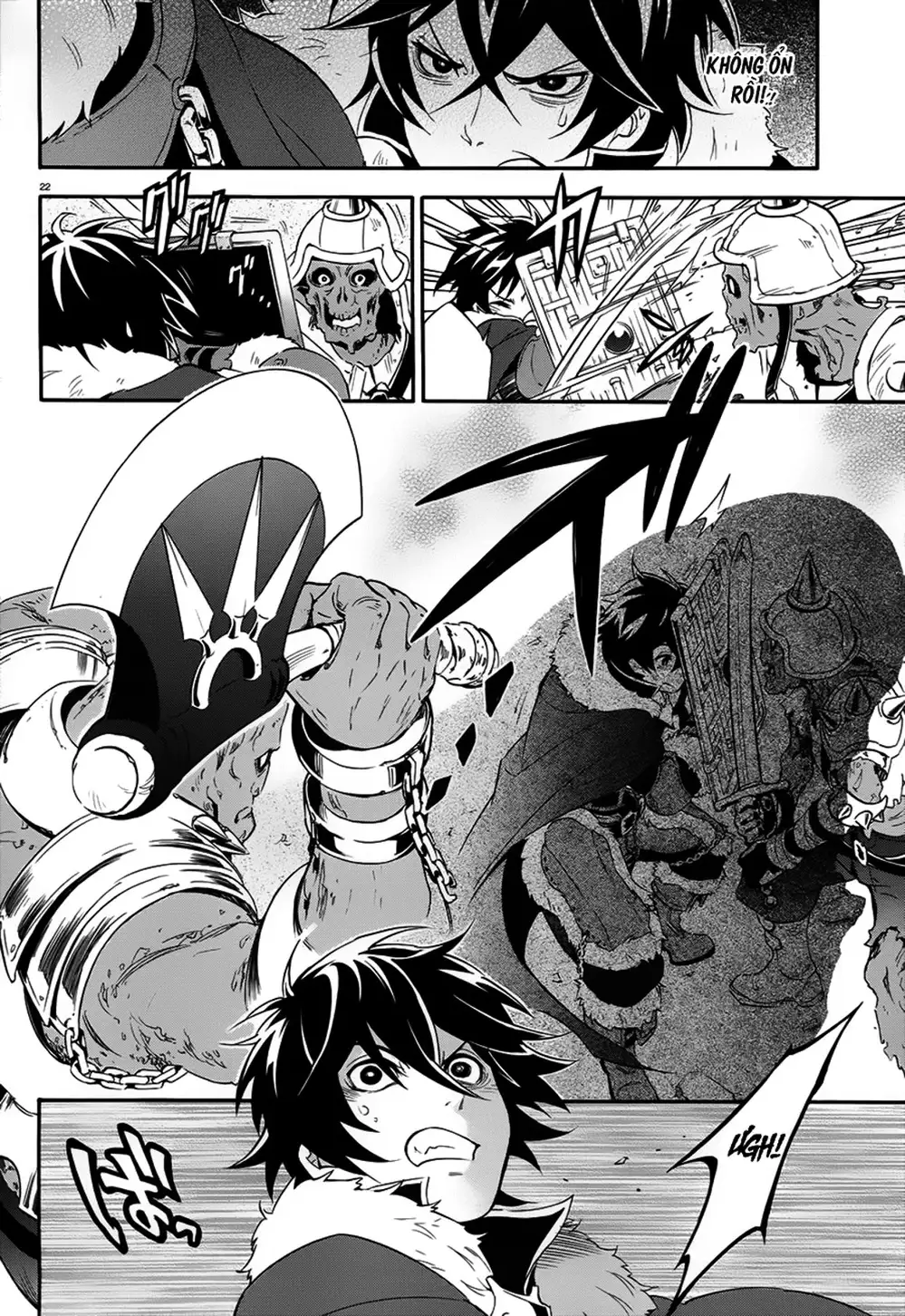 Truyện Tranh Sự Trỗi Dậy Của Anh Hùng Khiên trang 6
