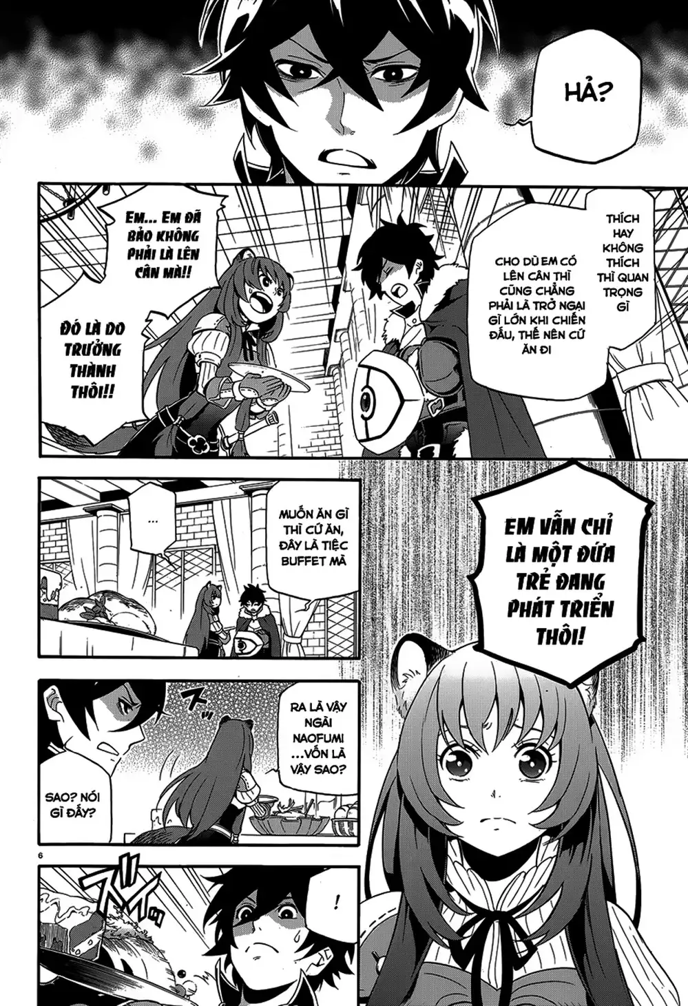 Truyện Tranh Sự Trỗi Dậy Của Anh Hùng Khiên trang 6