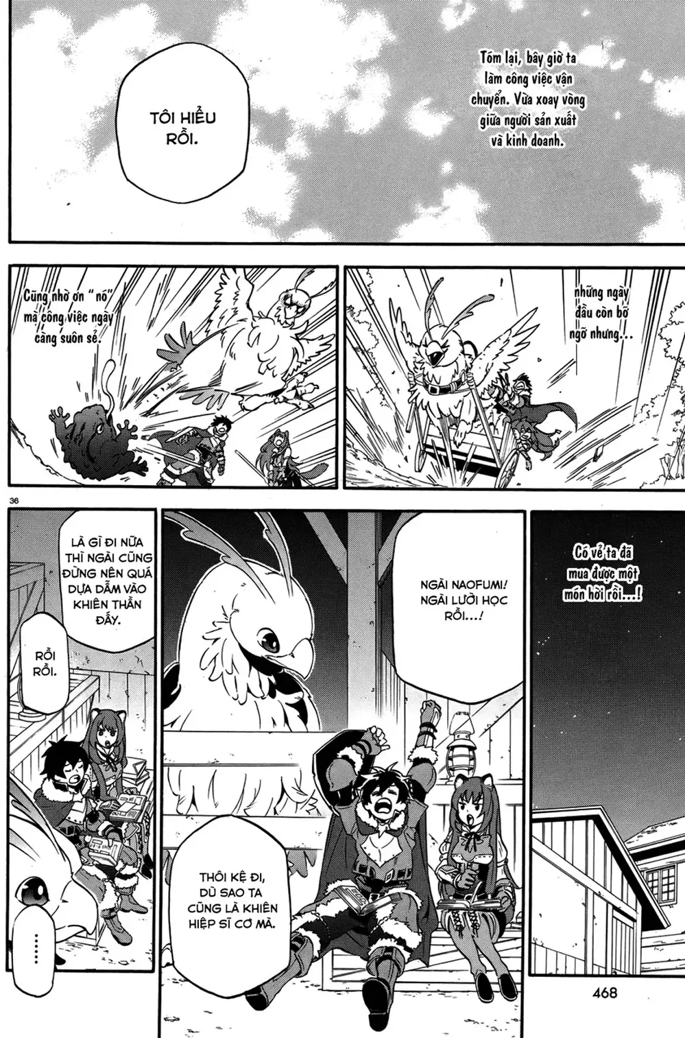 Truyện Tranh Sự Trỗi Dậy Của Anh Hùng Khiên trang 6