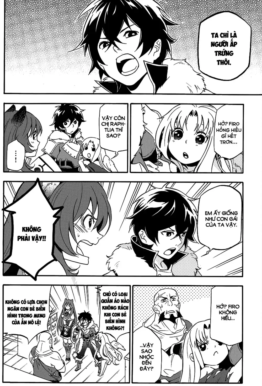 Truyện Tranh Sự Trỗi Dậy Của Anh Hùng Khiên trang 6