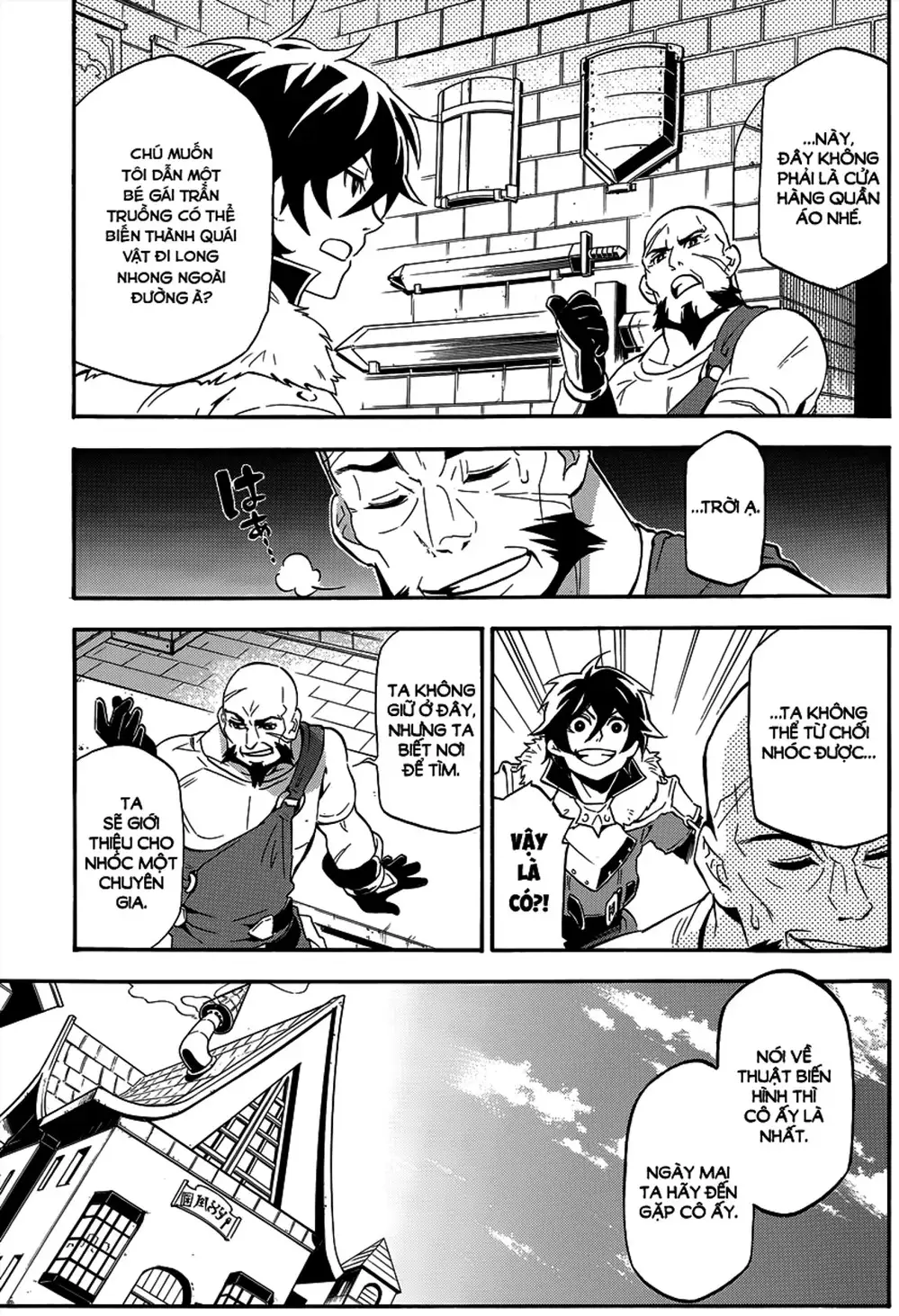 Truyện Tranh Sự Trỗi Dậy Của Anh Hùng Khiên trang 6