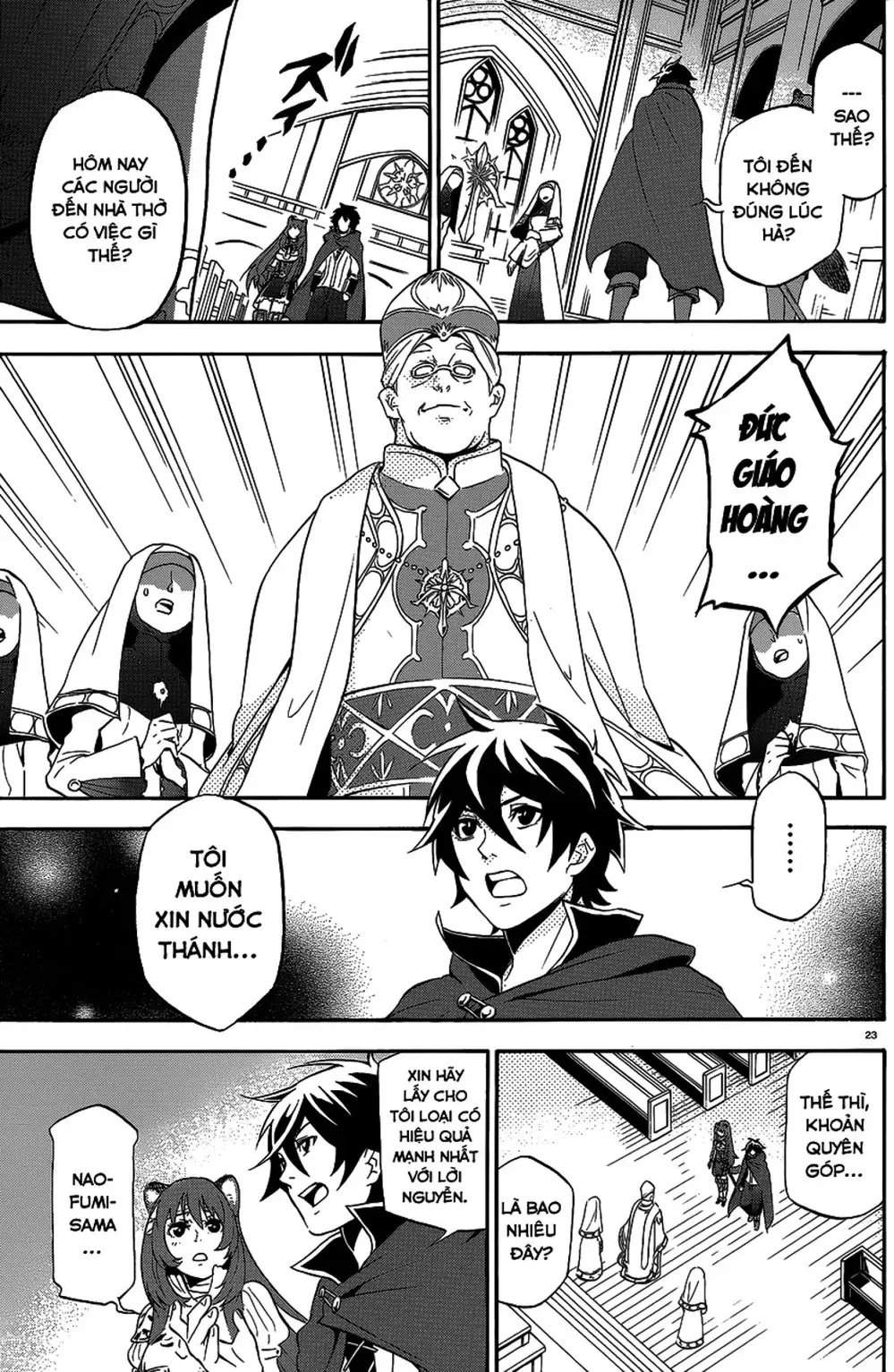 Truyện Tranh Sự Trỗi Dậy Của Anh Hùng Khiên trang 6