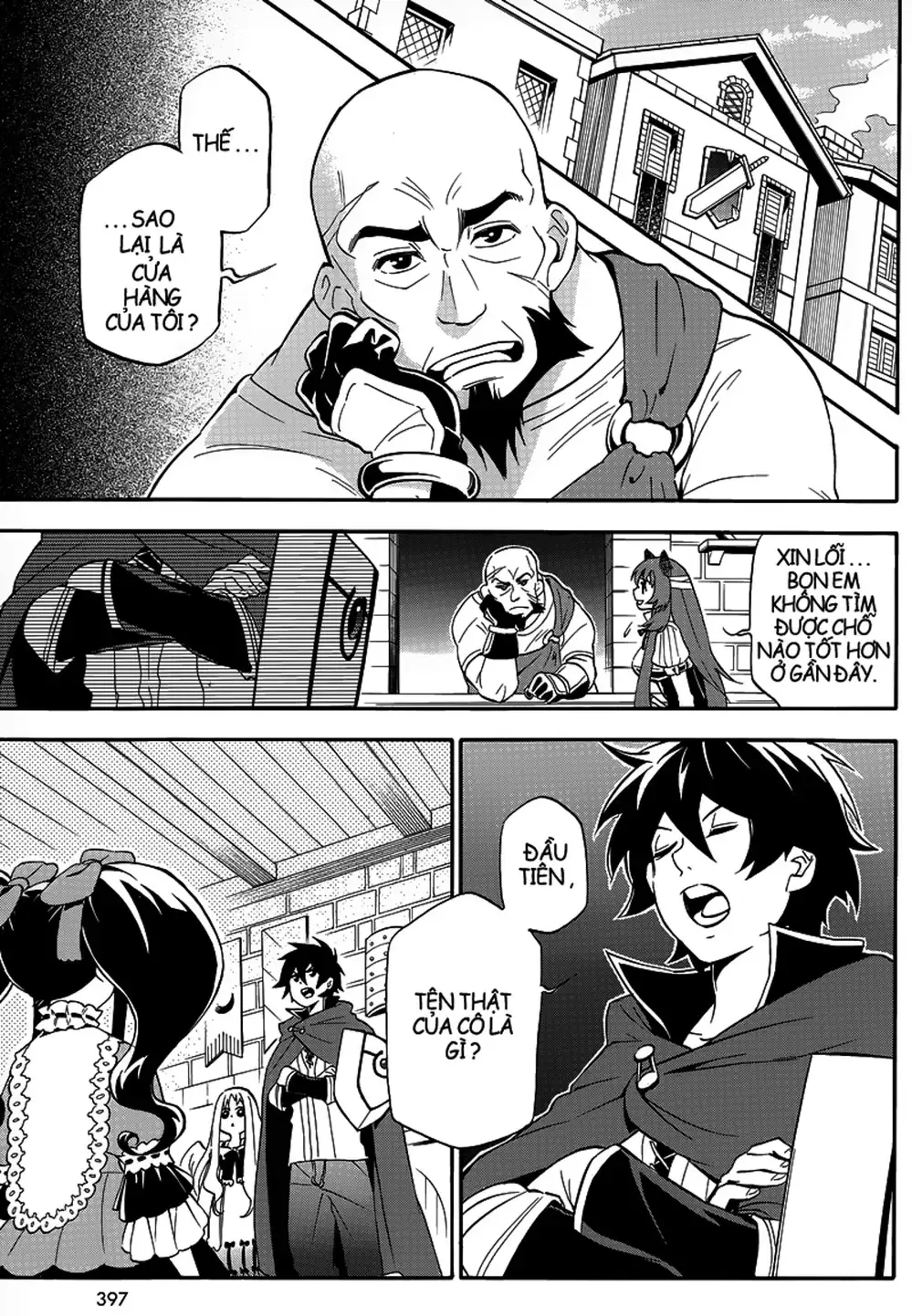 Truyện Tranh Sự Trỗi Dậy Của Anh Hùng Khiên trang 6