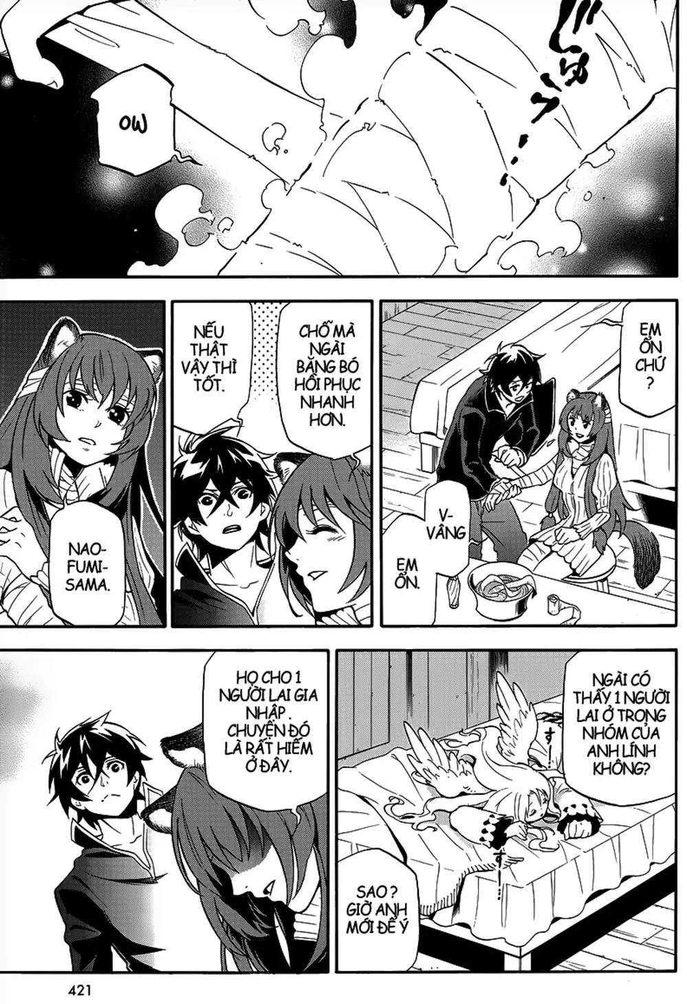 Truyện Tranh Sự Trỗi Dậy Của Anh Hùng Khiên trang 6