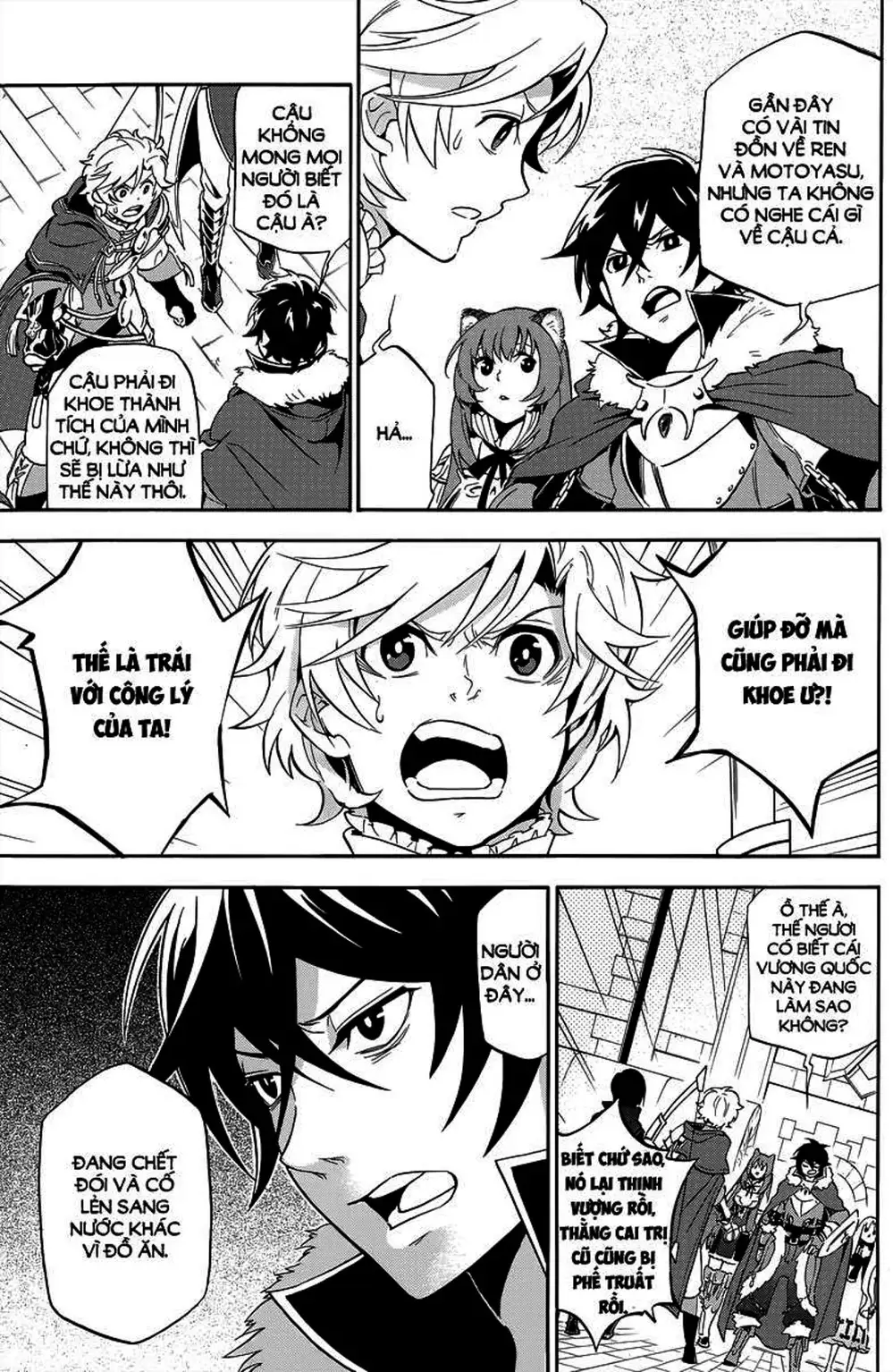 Truyện Tranh Sự Trỗi Dậy Của Anh Hùng Khiên trang 6