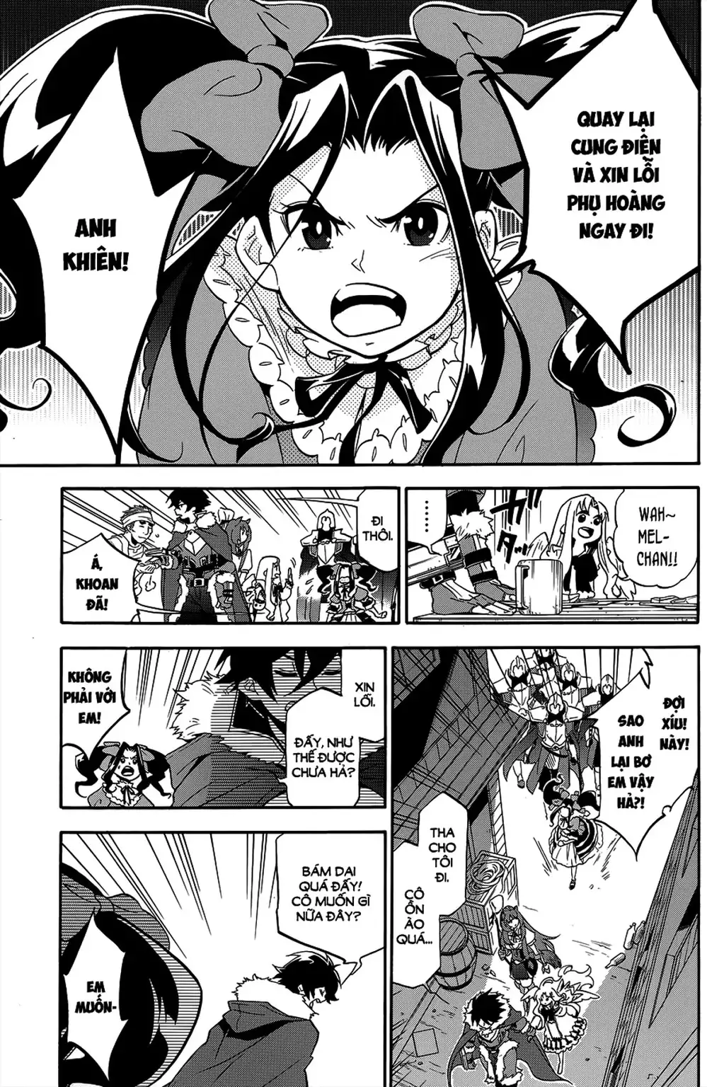 Truyện Tranh Sự Trỗi Dậy Của Anh Hùng Khiên trang 6