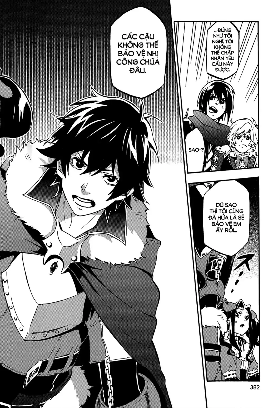 Truyện Tranh Sự Trỗi Dậy Của Anh Hùng Khiên trang 6