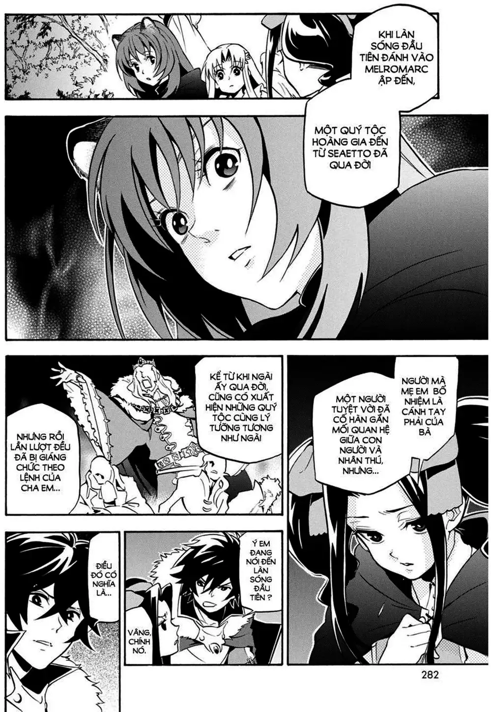 Truyện Tranh Sự Trỗi Dậy Của Anh Hùng Khiên trang 6