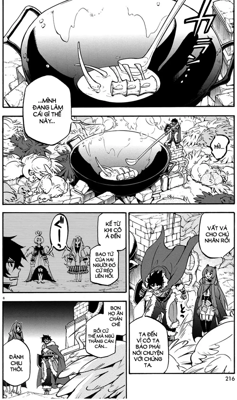 Truyện Tranh Sự Trỗi Dậy Của Anh Hùng Khiên trang 6