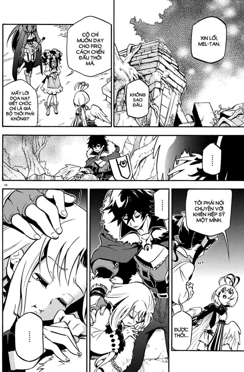 Truyện Tranh Sự Trỗi Dậy Của Anh Hùng Khiên trang 6