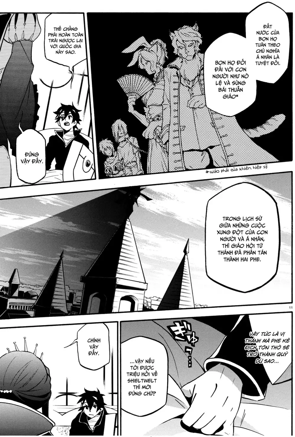 Truyện Tranh Sự Trỗi Dậy Của Anh Hùng Khiên trang 6