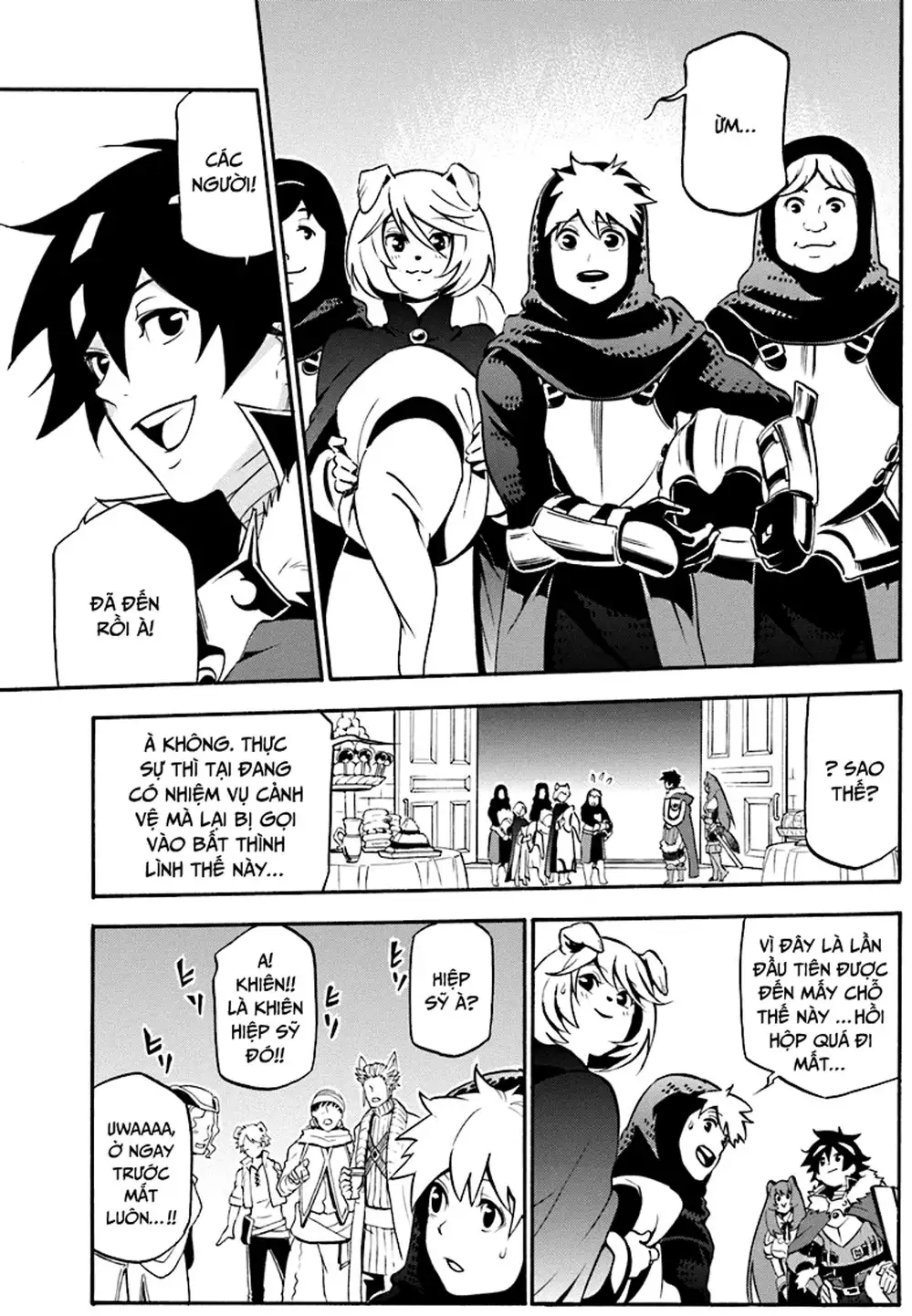 Truyện Tranh Sự Trỗi Dậy Của Anh Hùng Khiên trang 6