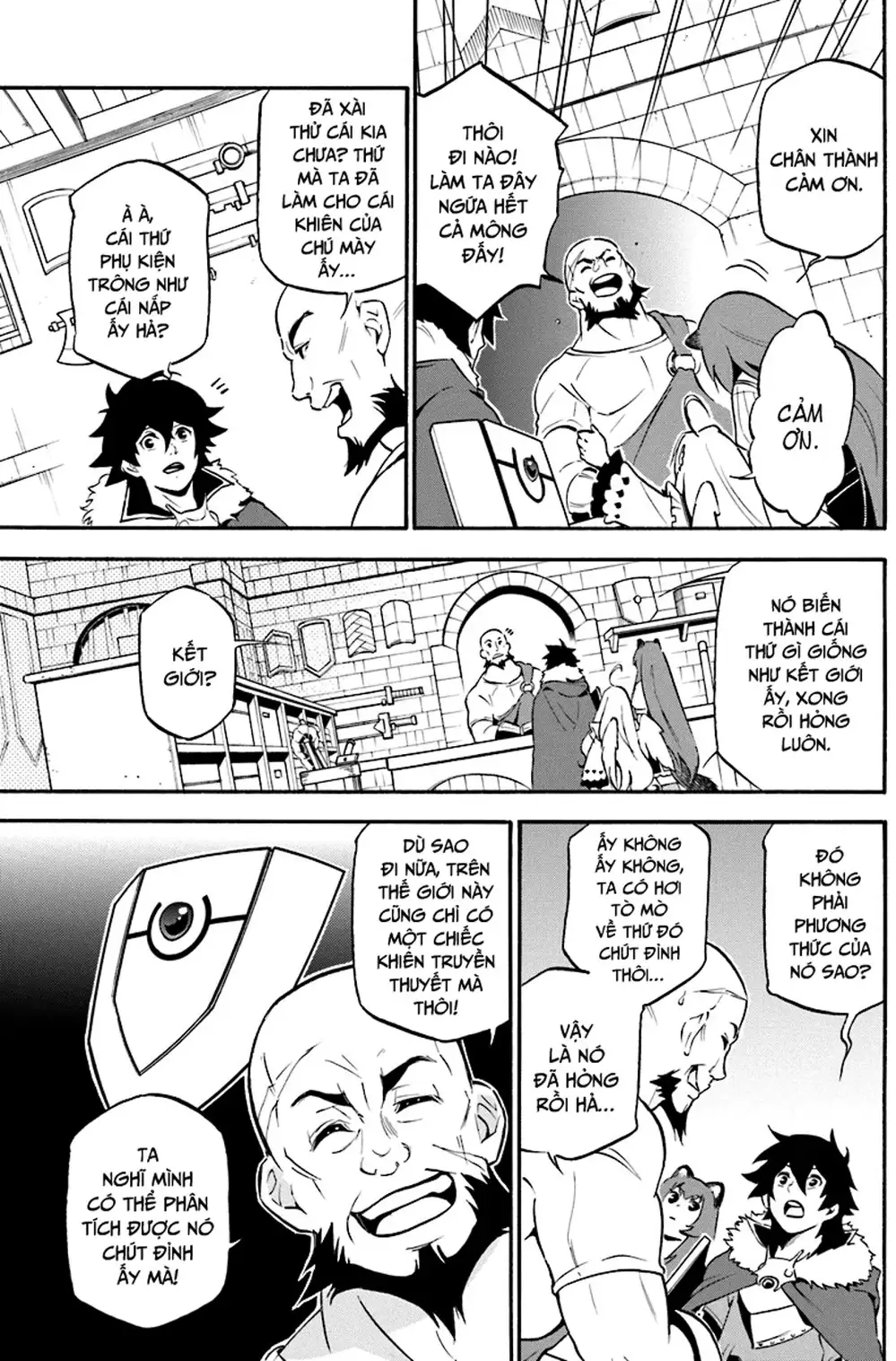 Truyện Tranh Sự Trỗi Dậy Của Anh Hùng Khiên trang 6