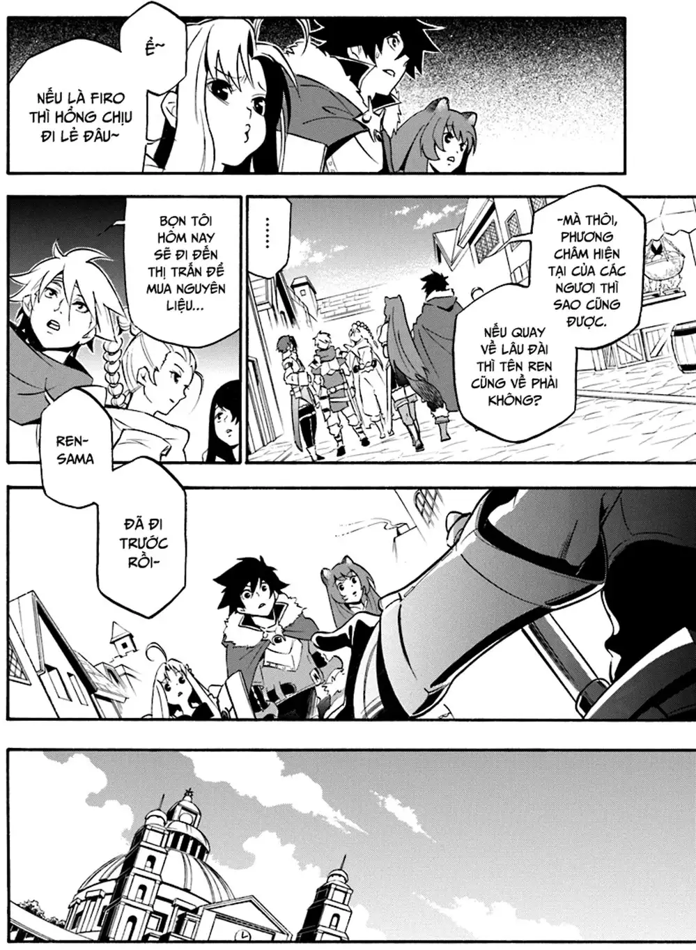 Truyện Tranh Sự Trỗi Dậy Của Anh Hùng Khiên trang 6