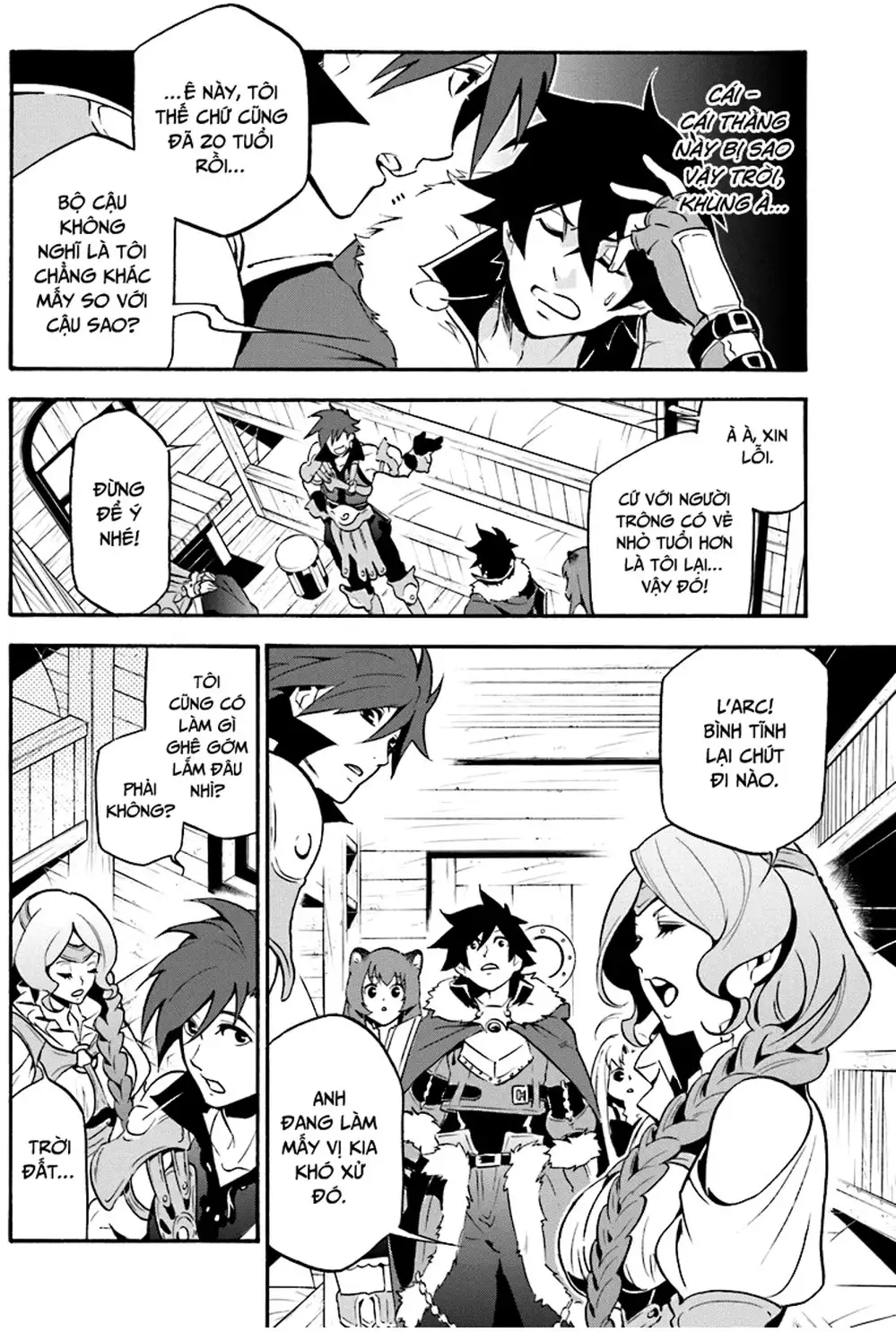 Truyện Tranh Sự Trỗi Dậy Của Anh Hùng Khiên trang 6