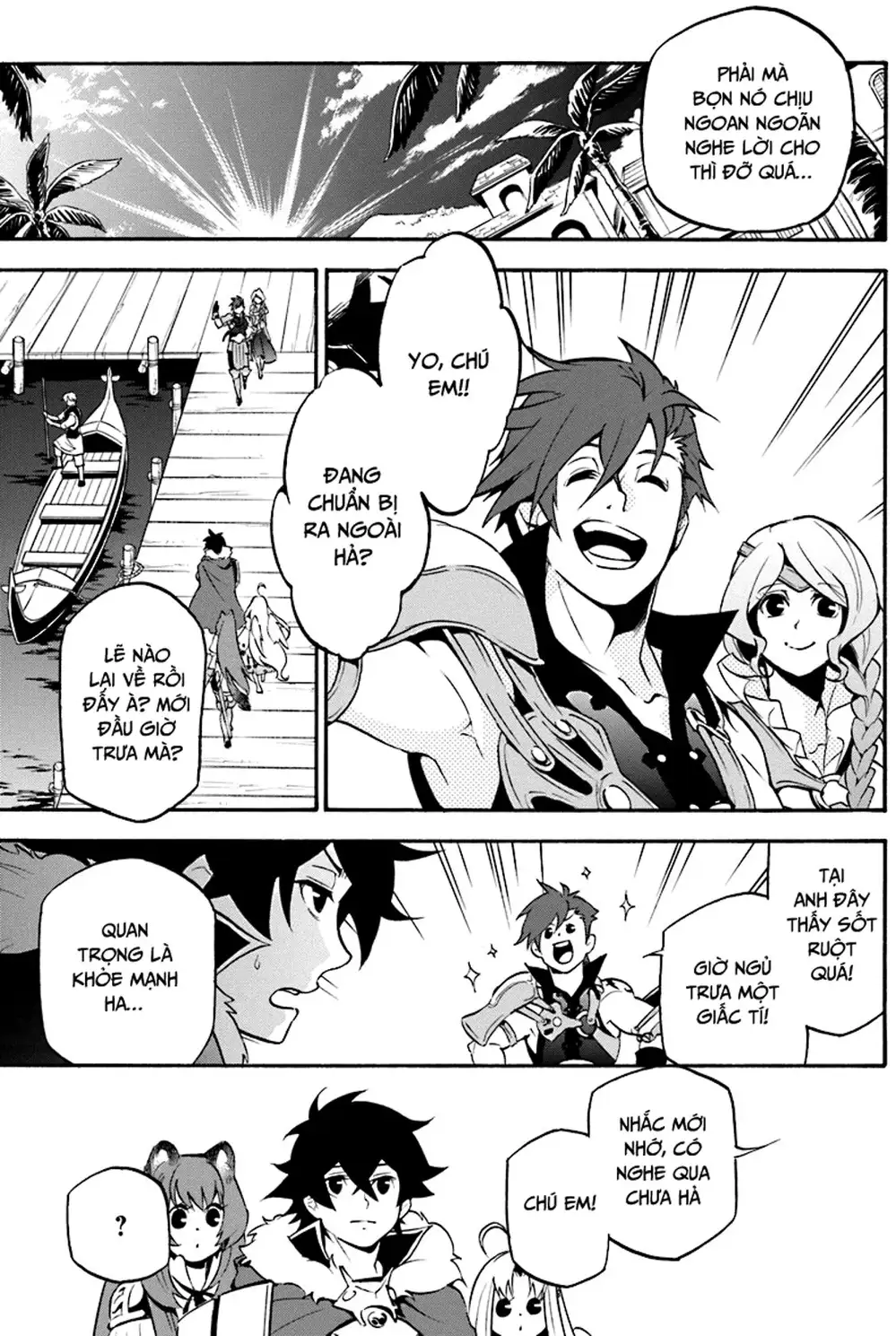 Truyện Tranh Sự Trỗi Dậy Của Anh Hùng Khiên trang 6
