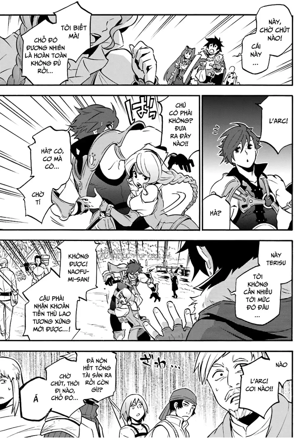 Truyện Tranh Sự Trỗi Dậy Của Anh Hùng Khiên trang 6