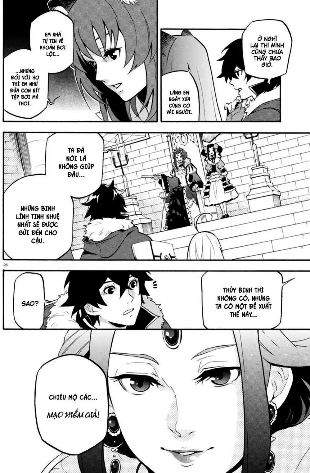 Truyện Tranh Sự Trỗi Dậy Của Anh Hùng Khiên trang 6