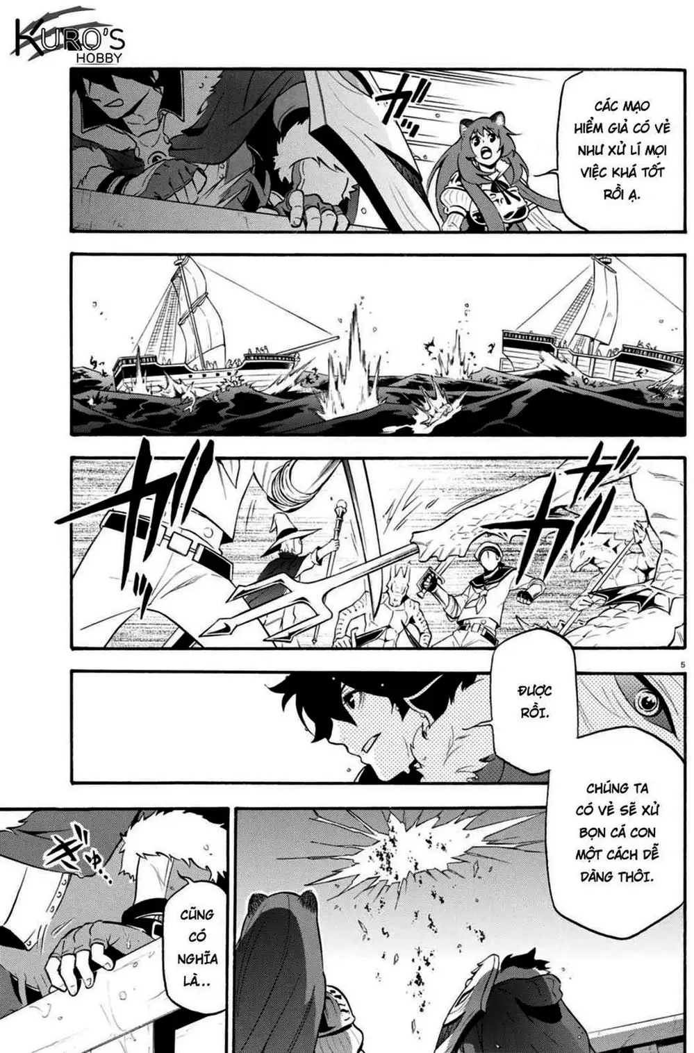 Truyện Tranh Sự Trỗi Dậy Của Anh Hùng Khiên trang 6